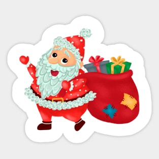 Santa Claus Sticker